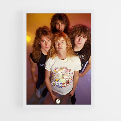 ap-megadeth-2 cadre Blanc
