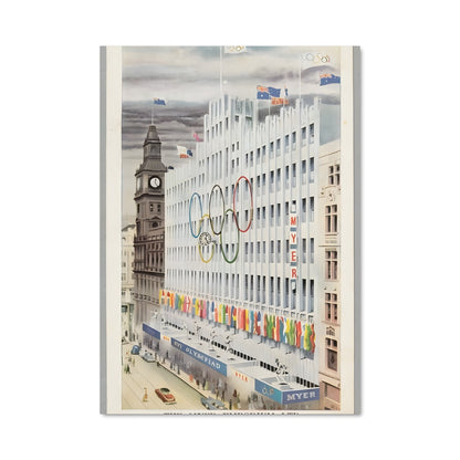 Poster Les Jeux Olympiques de Melbourne 1956