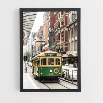 ap-melbourne tram-1 cadre Noir