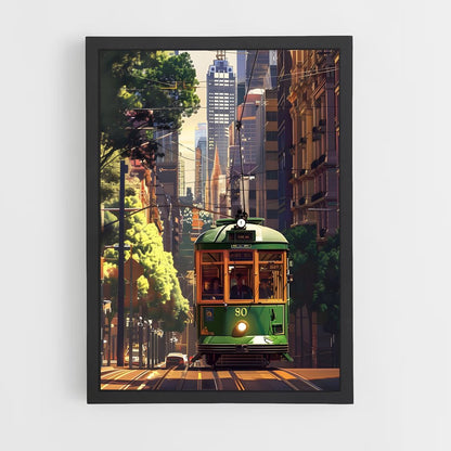 ap-melbourne tram-3 cadre Noir