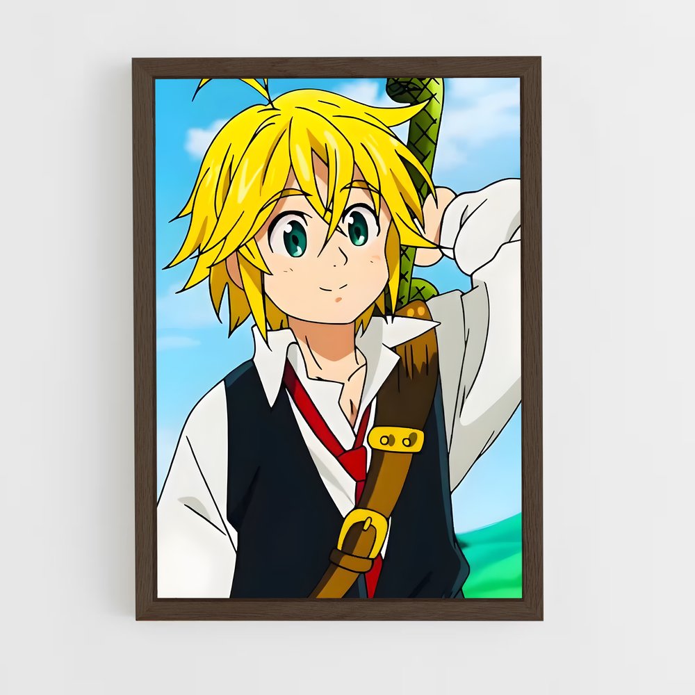 ap-meliodas-4 cadre Bois foncé
