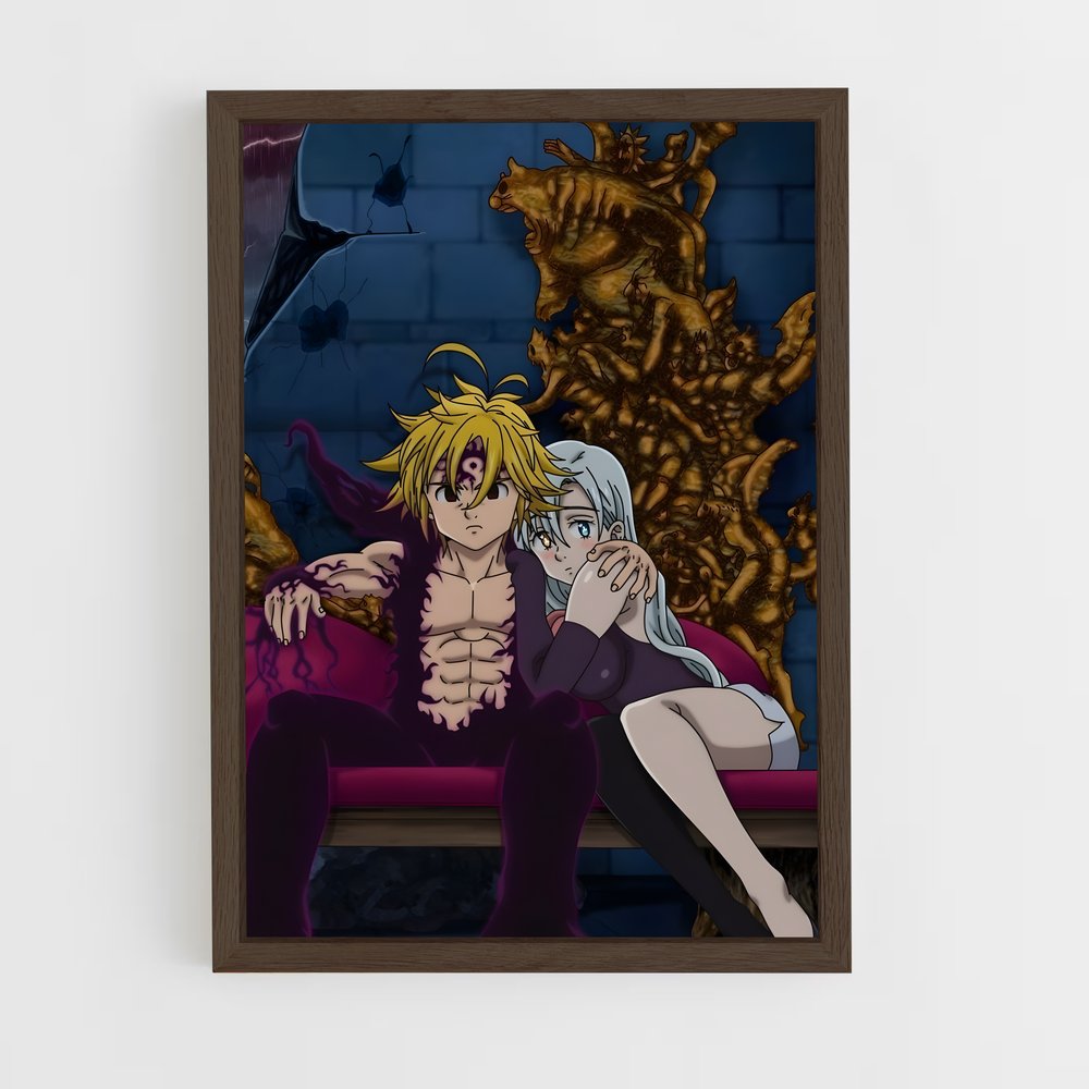ap-meliodas-7 cadre Bois foncé