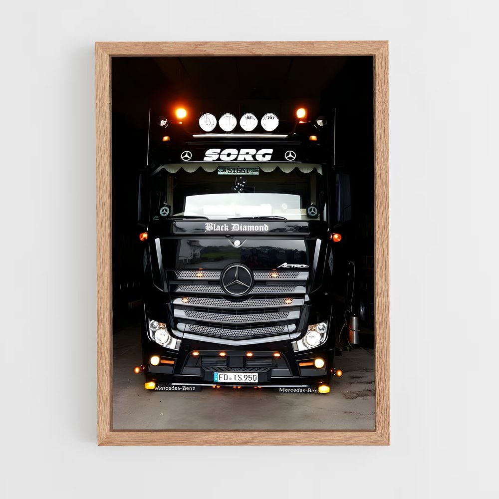 ap-mercedes actros-3 cadre Bois clair