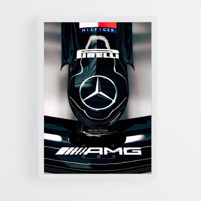 ap-mercedes w12-11 cadre Blanc