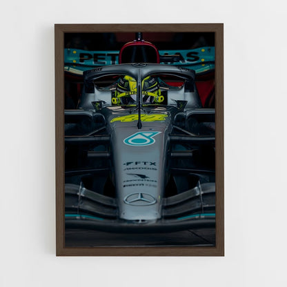 ap-mercedes w13-1 cadre Bois foncé