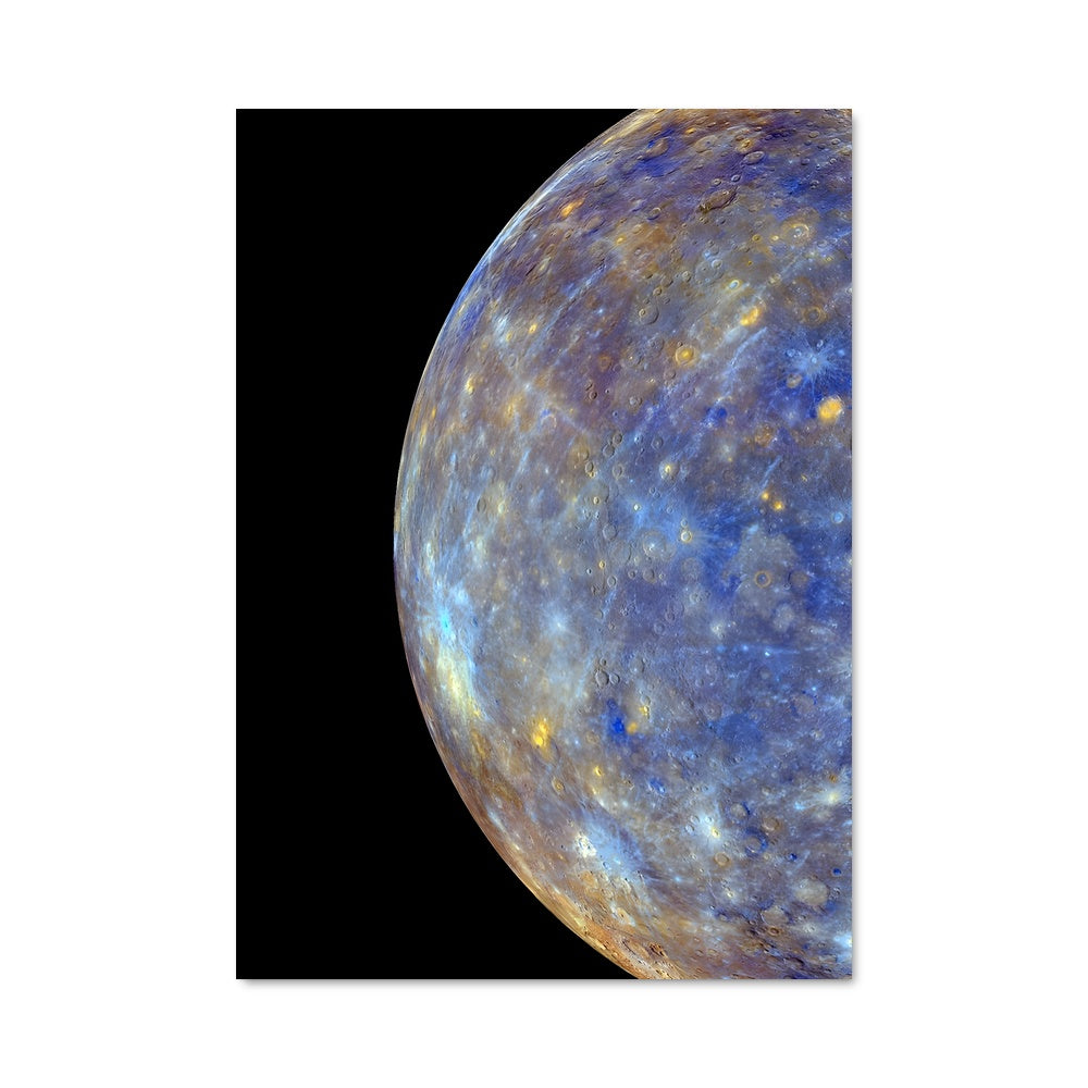 Poster Saturne et Ses Mystères