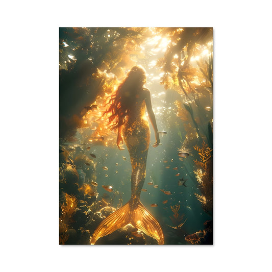 Poster Sirène Émeraude