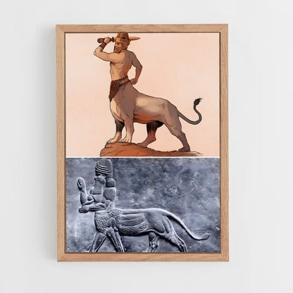 ap-mesopotamian mythology-5 cadre Bois clair