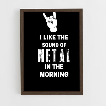 ap-metal-2 cadre Bois foncé