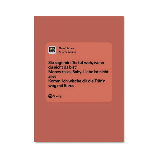 Poster Textes de Miami