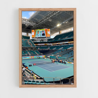 ap-miami open tennis-1 cadre Bois clair