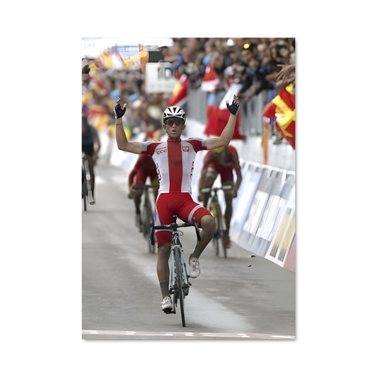 Poster La Victoire à Vélo