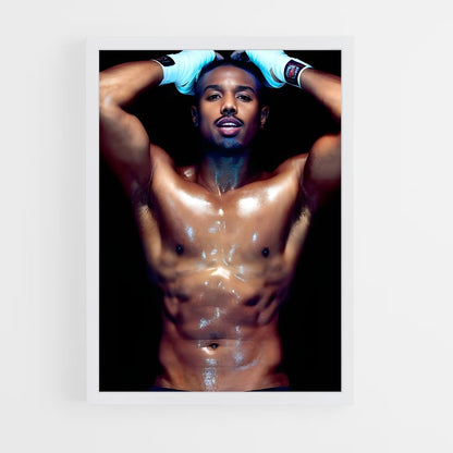ap-michael b jordan-4 cadre Blanc