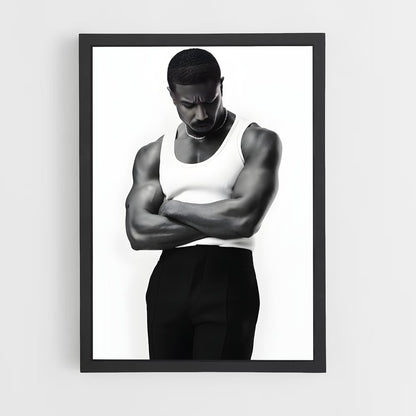 ap-michael b jordan-8 cadre Noir