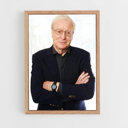 ap-michael caine-6 cadre Bois clair