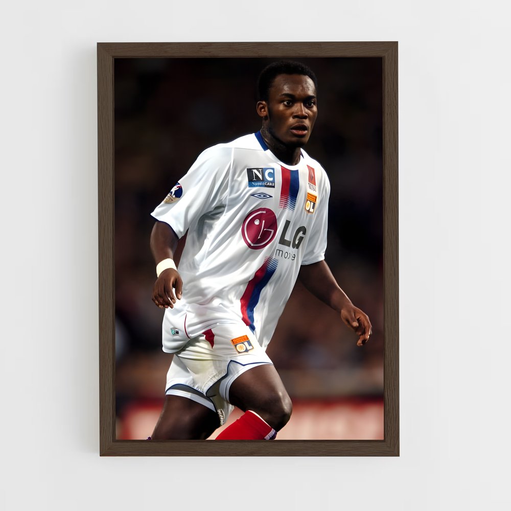 ap-michael essien-4 cadre Bois foncé