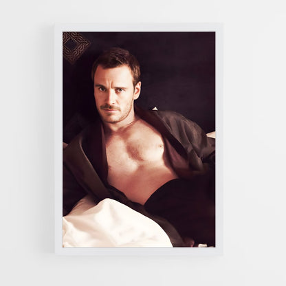 ap-michael fassbender-4 cadre Blanc