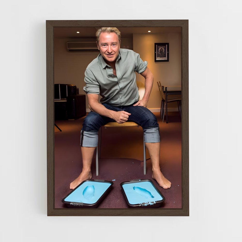 ap-michael flatley-3 cadre Bois foncé