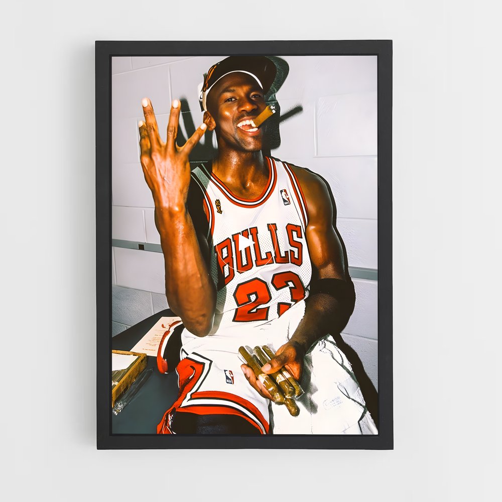 ap-michael jordan-1 cadre Noir