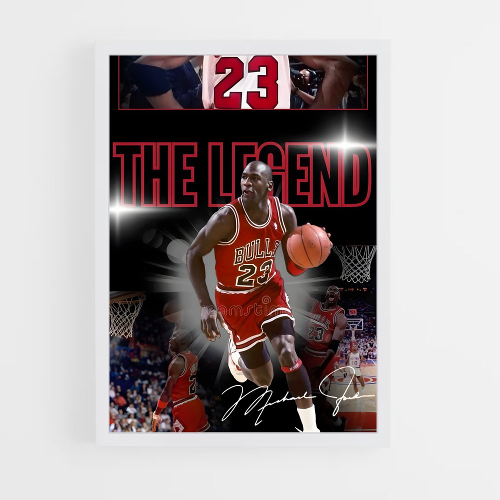 ap-michael jordan-6 cadre Blanc