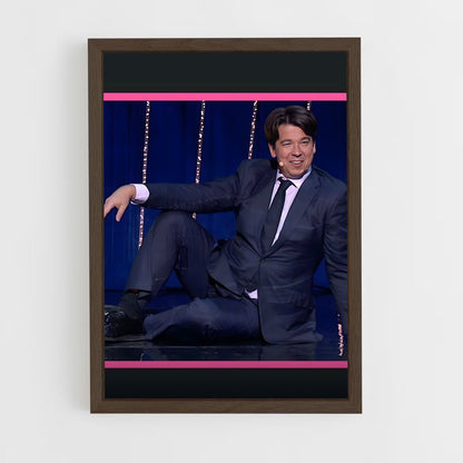 ap-michael mcintyre-7 cadre Bois foncé