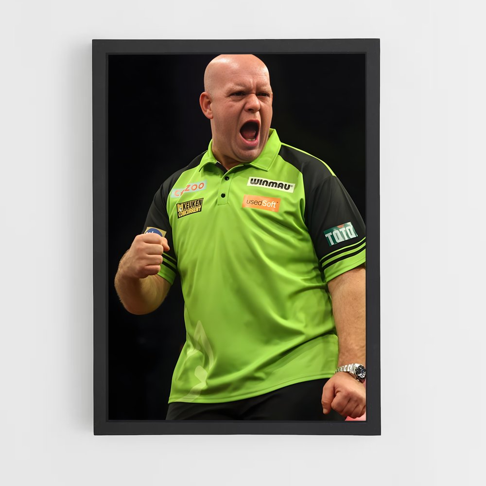 ap-michael van gerwen-1 cadre Noir