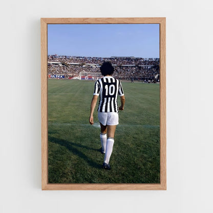 ap-michel platini-1 cadre Bois clair