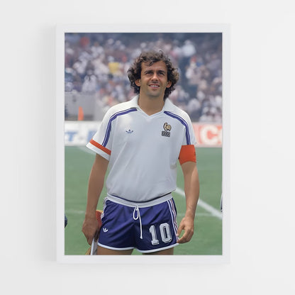 ap-michel platini-5 cadre Blanc