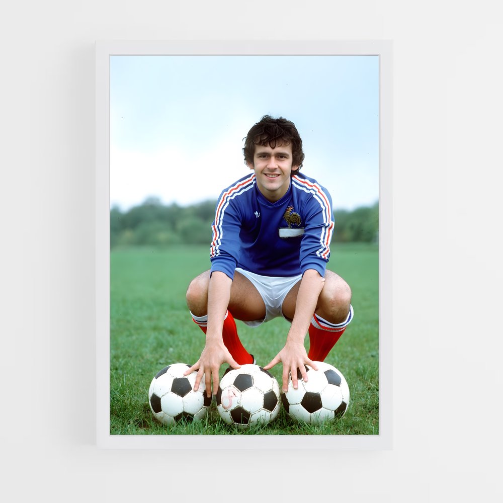 ap-michel platini-6 cadre Blanc