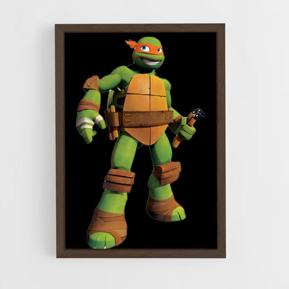 ap-michelangelo-17 cadre Bois foncé