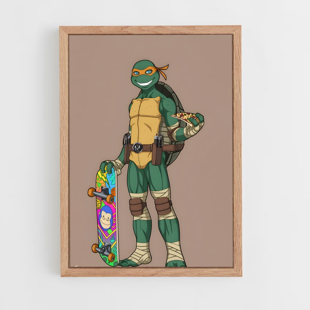 ap-michelangelo-19 cadre Bois clair