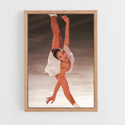 ap-michelle kwan-1 cadre Bois clair