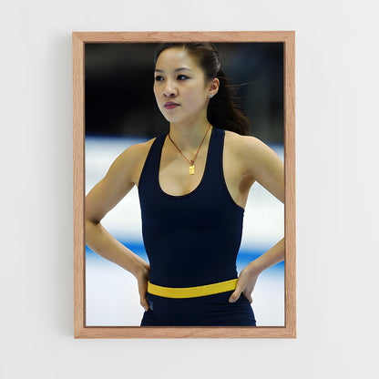 ap-michelle kwan-3 cadre Bois clair