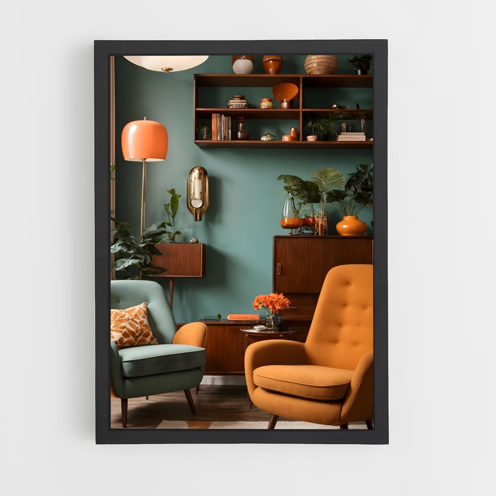 ap-mid-century-10 cadre Noir