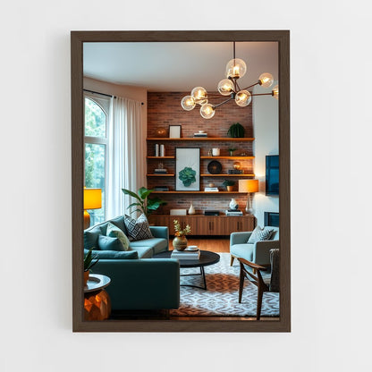 ap-mid-century-5 cadre Bois foncé