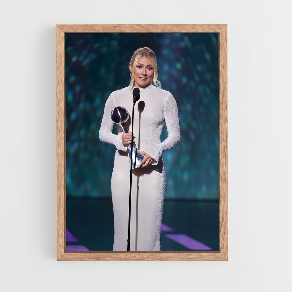 ap-mikaela shiffrin-5 cadre Bois clair
