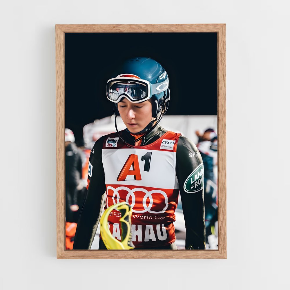 ap-mikaela shiffrin-7 cadre Bois clair