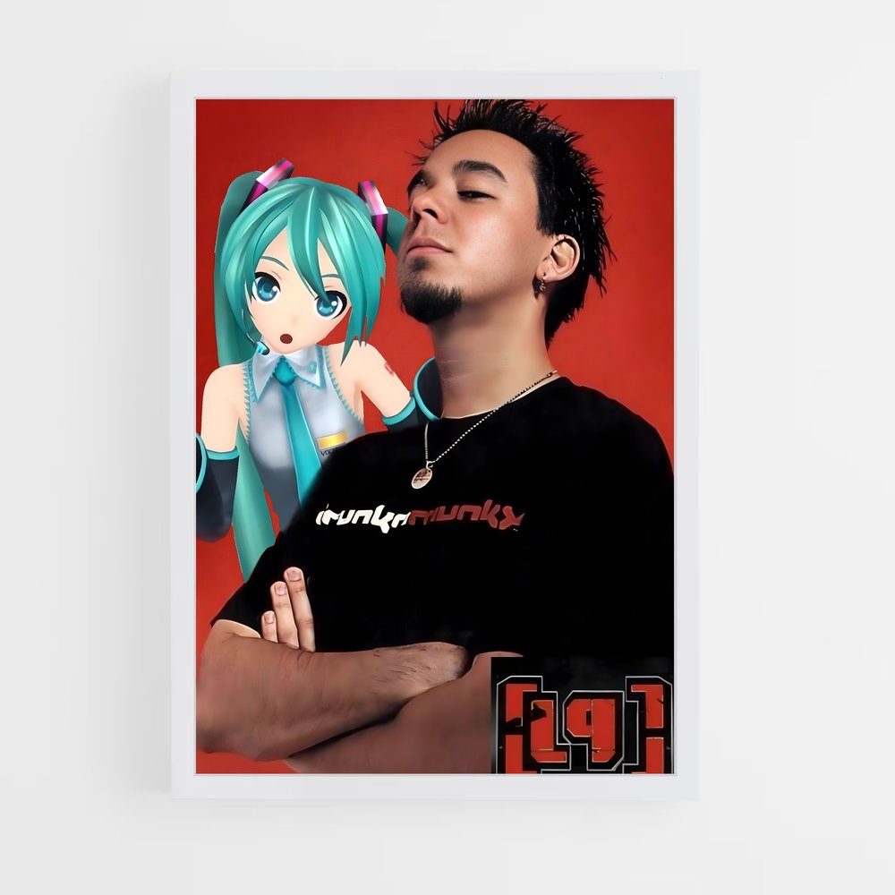 ap-mike shinoda-2 cadre Blanc