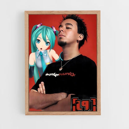 ap-mike shinoda-2 cadre Bois clair