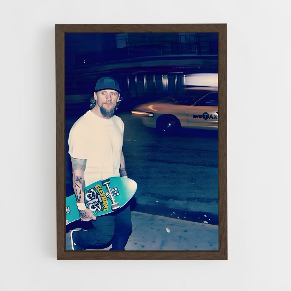 ap-mike vallely-3 cadre Bois foncé
