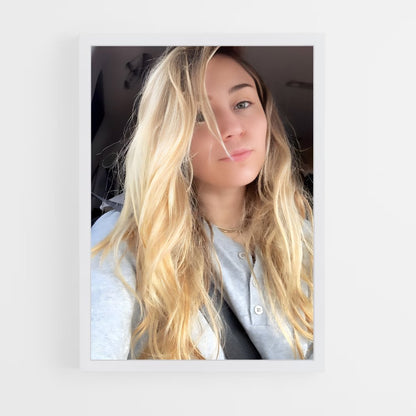 ap-miley cyrus-3 cadre Blanc