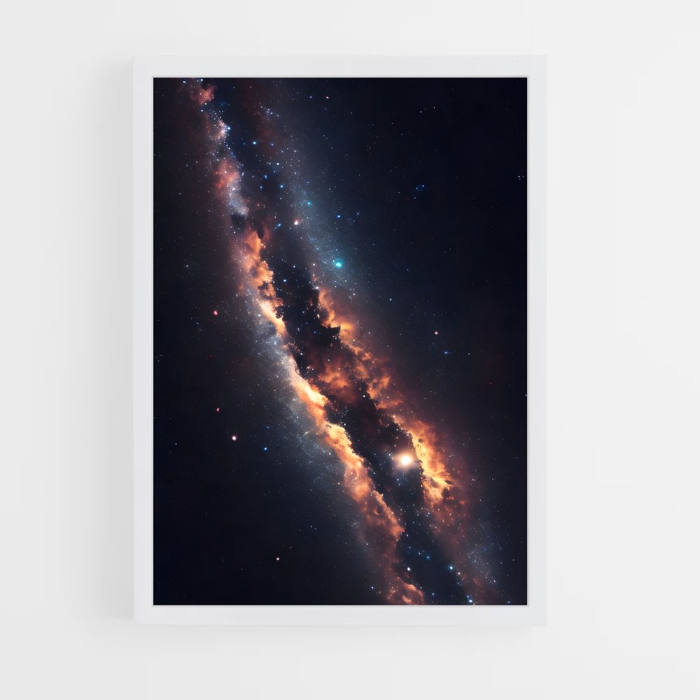 ap-milky way-21 cadre Blanc