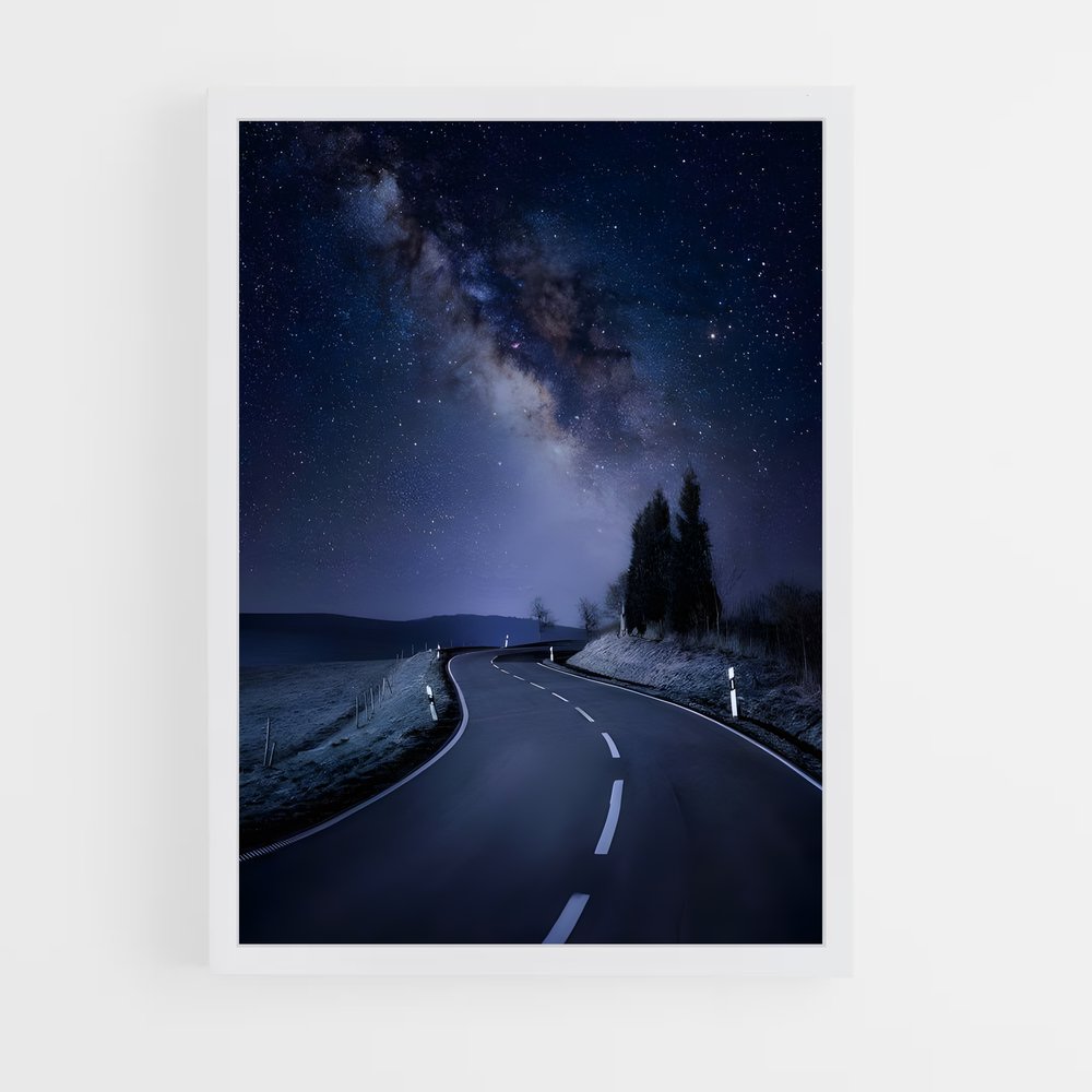 ap-milky way-6 cadre Blanc