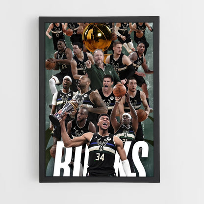 ap-milwaukee bucks-4 cadre Noir