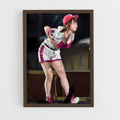 ap-minami minegishi-6 cadre Bois foncé