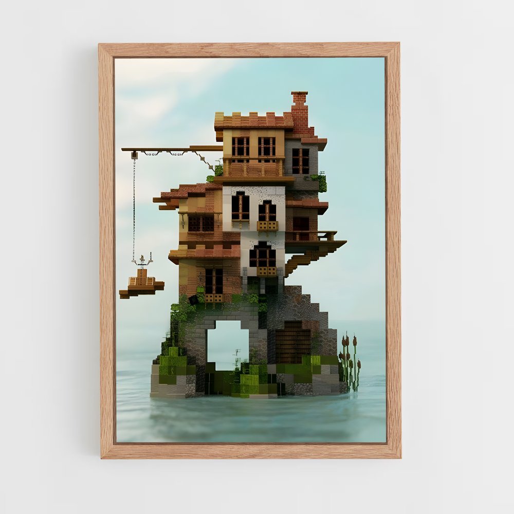 ap-minecraft-5 cadre Bois clair