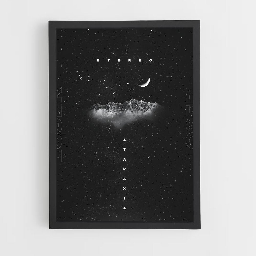 ap-minimalist space-6 cadre Noir