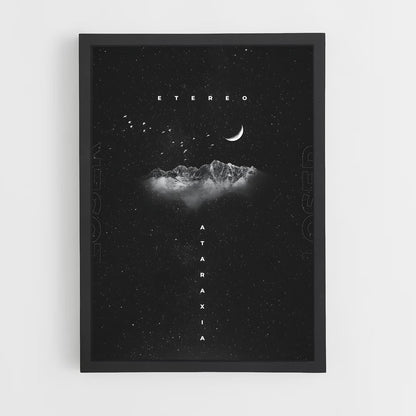ap-minimalist space-6 cadre Noir