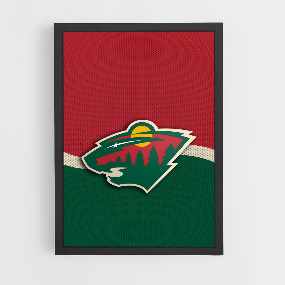 ap-minnesota wild-5 cadre Noir
