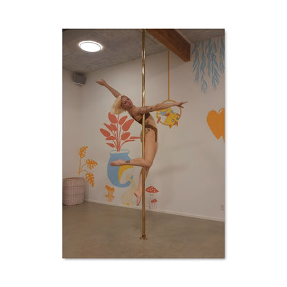 Poster Pole Dance Étoile